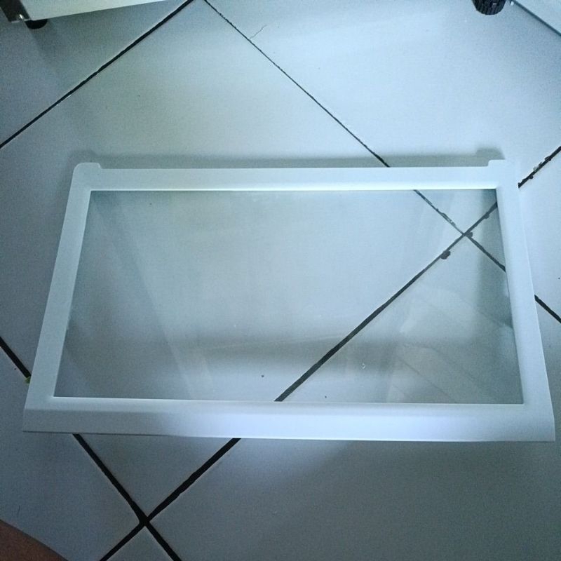 rak temperglass kulkas  1 pintu LG GN-Y201CLS original