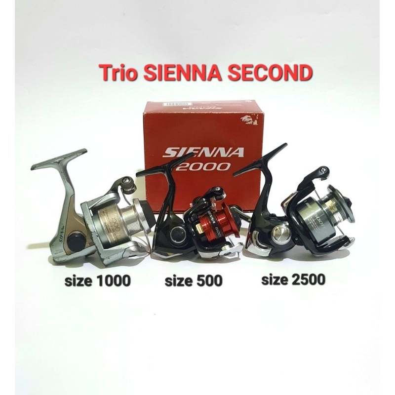 Sepaket Reel Shimano Sienna Second (3pcs)