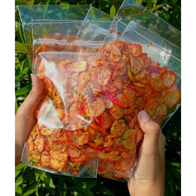 

kerupuk seblak kering