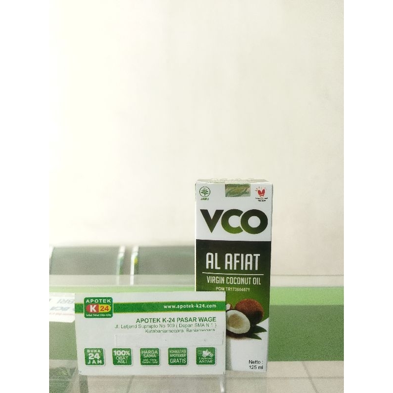 

Virgin Coconut Oil (VCO) Al Afiat 125ML (per Botol)