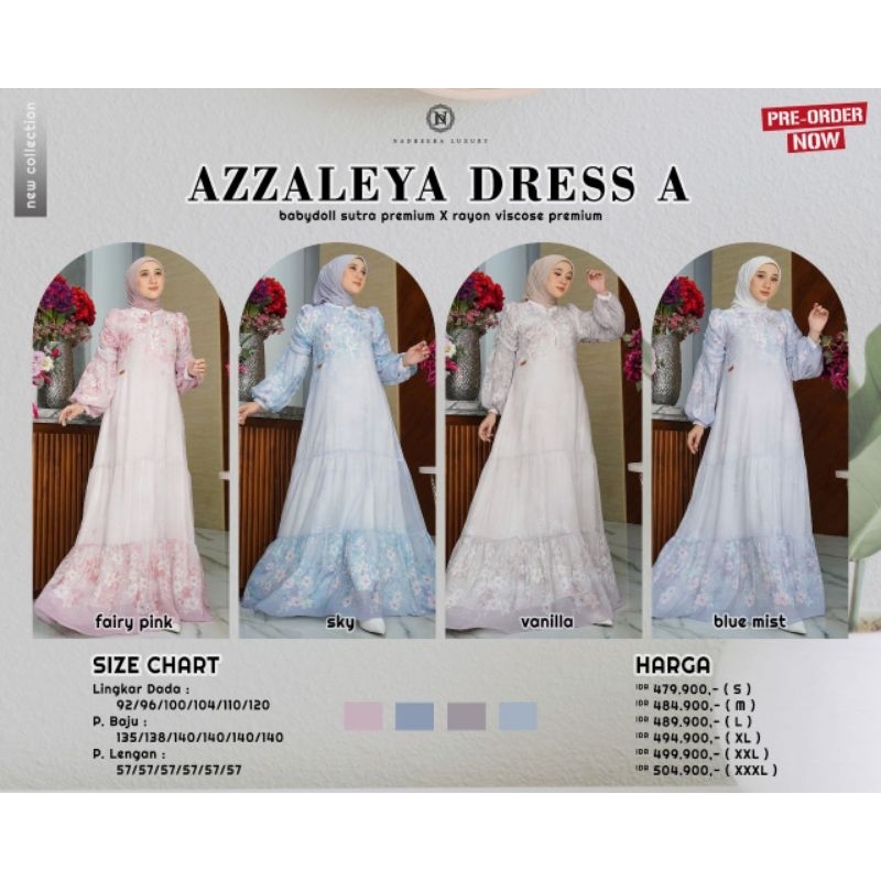 DRESS MEWAH/DRESS SULTAN/DRESS AZZALEYA /NADHEERA LUXURY