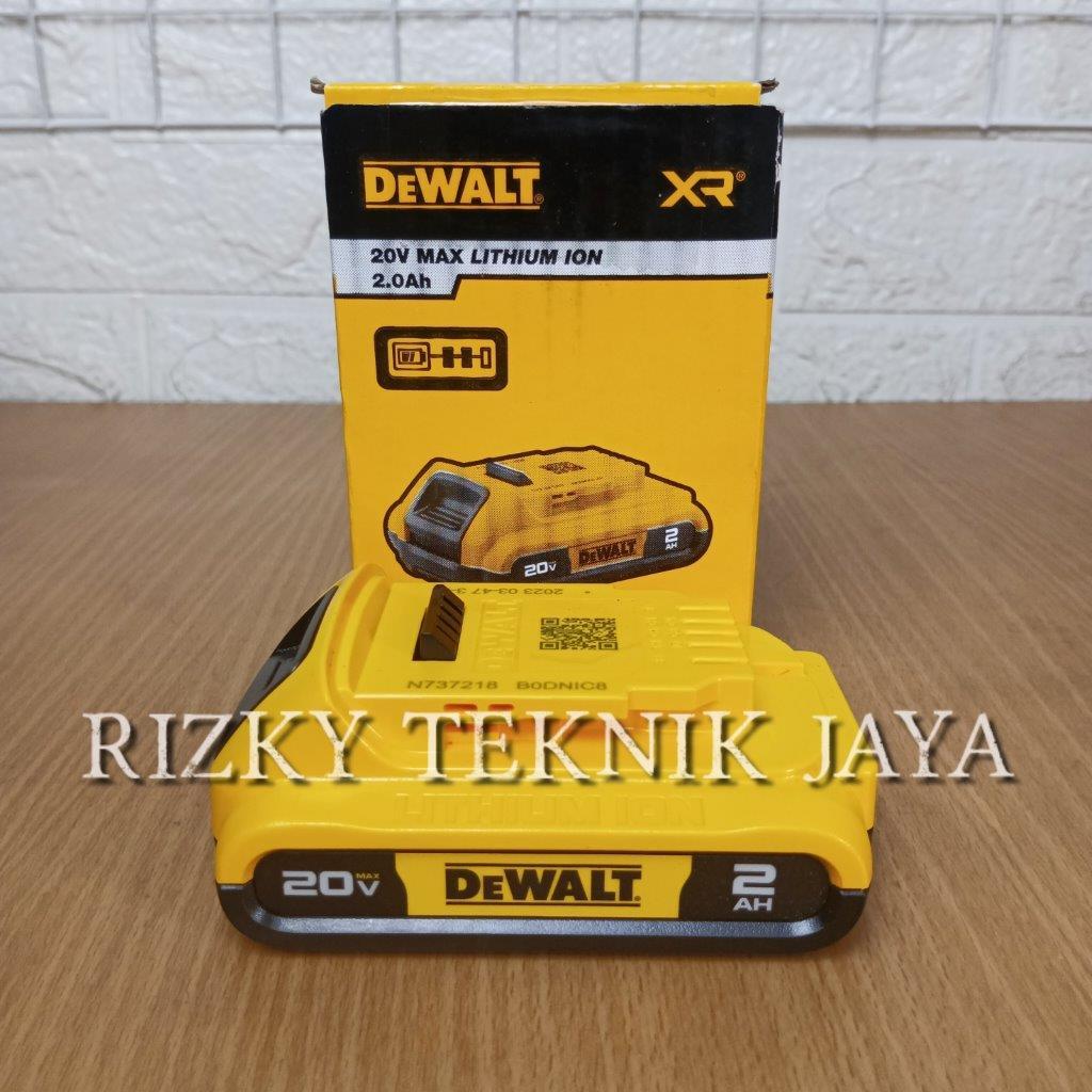 BATERAI DEWALT DCB183 BATERAI DEWALT 2.0 AH 20V XR Baterai Sepeda Motor