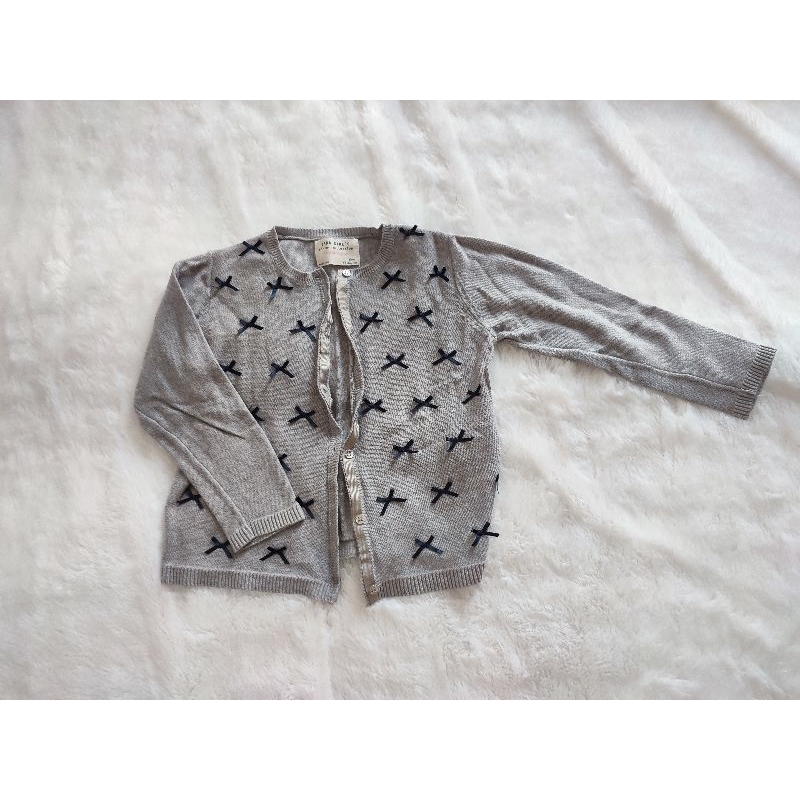 Preloved Knit Cardigan Anak Perempuan Zara Girl