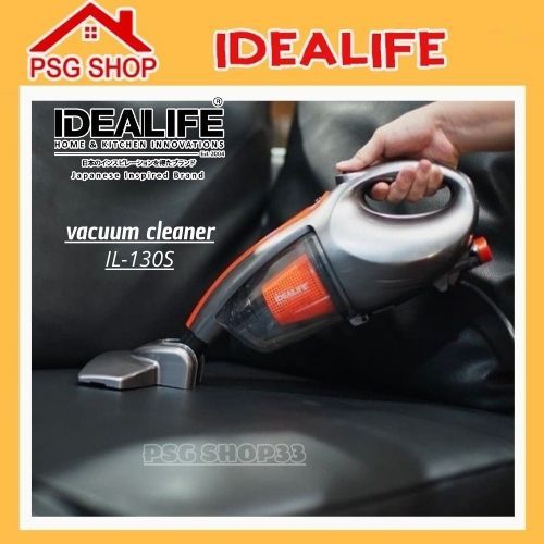 IDEALIFE Mesin Penghisap Debu dengan Hepa Filter IL-130S - Vacuum Cleaner 2 in 1