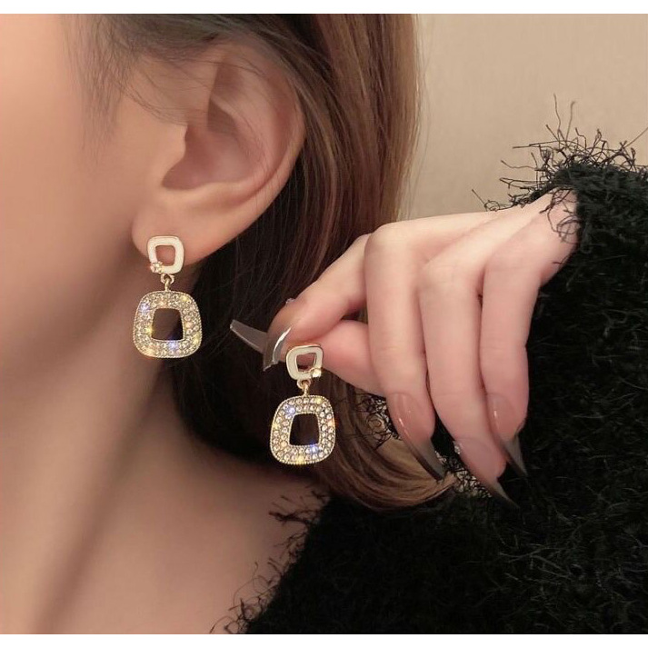 Anting Klip Anting Jepit Tanpa Tindik Anting Hijab AT675