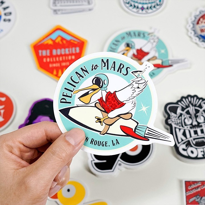 

CETAK STIKER VYNIL A3+ / STIKER LABEL KEMASAN - KISS CUT