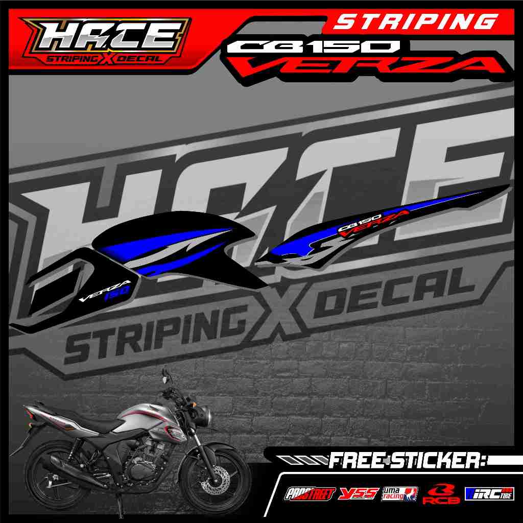370 STRIPING STICKER CB 150 VERZA - STRIPING STICKER CB 150 VERZA PREMIUM GRFAIK