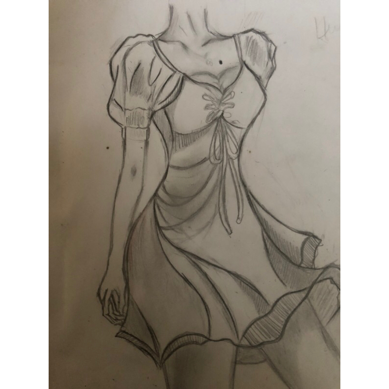 

sketsa gambar pensil hitam putih kertas A4