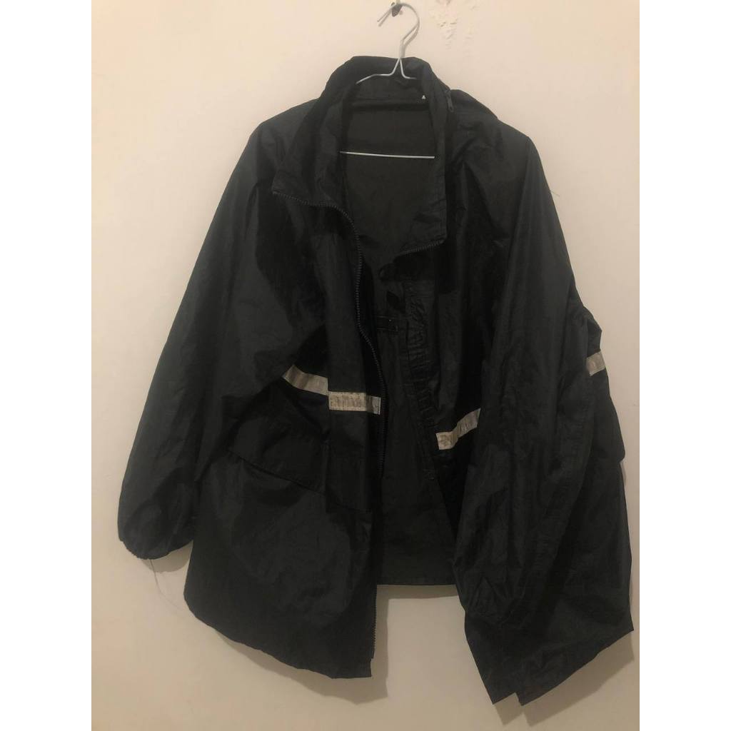 Jas Hujan navy hanya atasan