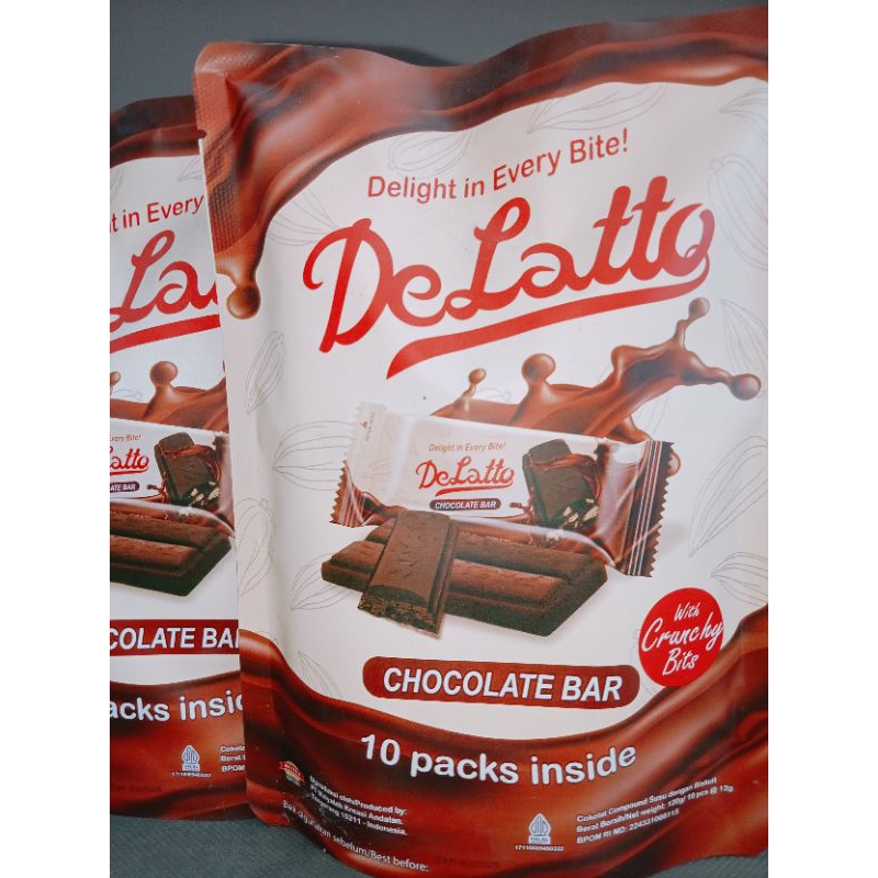 

Delatto Chocolate Bar 12g