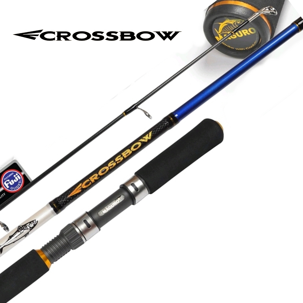 Joran Maguro CROSSBOW | Casting Rod | Dasaran | Spinning | Alat Pancing Sale