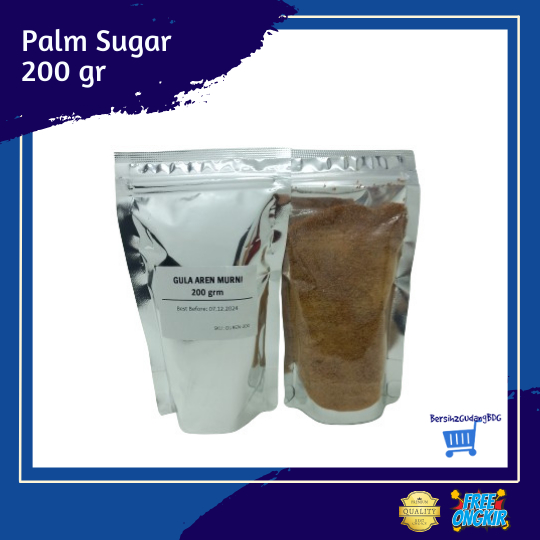 

Gula Semut Aren Murni / Palm Sugar / Brown Sugar - 200gr