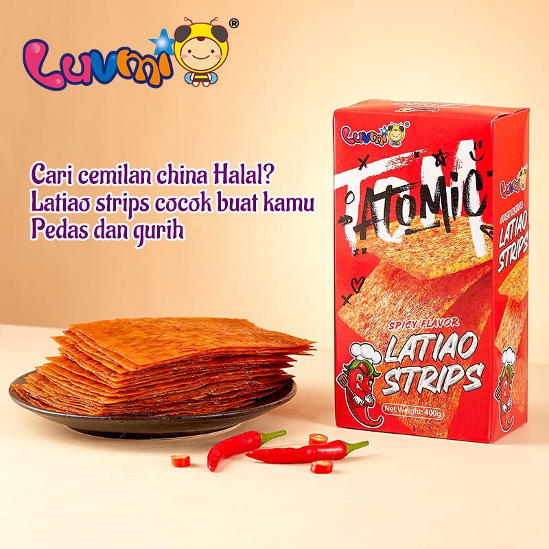 LUVMI | LATIAO STRIPS | STICKY LATIAO | HOT SPICY LATIAO