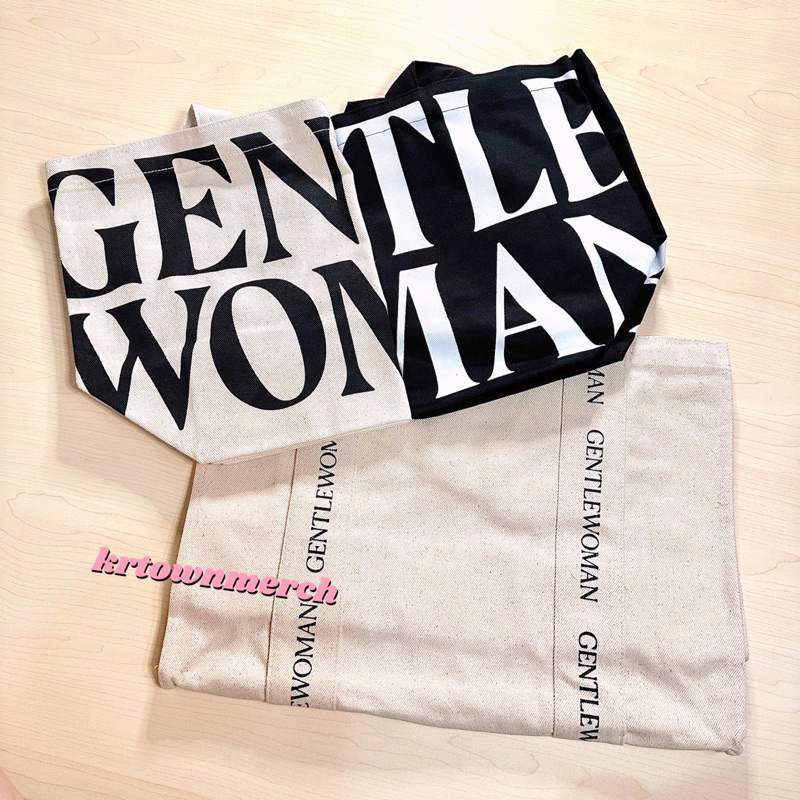 [READY - PILIH SPX YA] GENTLE WOMAN | GW Gentlewoman Tote Bag Blooming Blossom / Vivid Illusion Box 