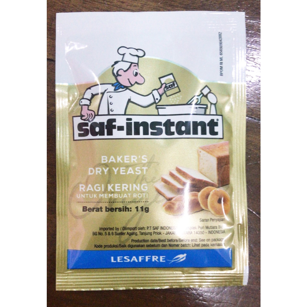 

Sukasari - Ragi Kering Saf Instant Yeast 11gr / Ragi Roti Saf Instan / Instant Dry Yeast Sachet