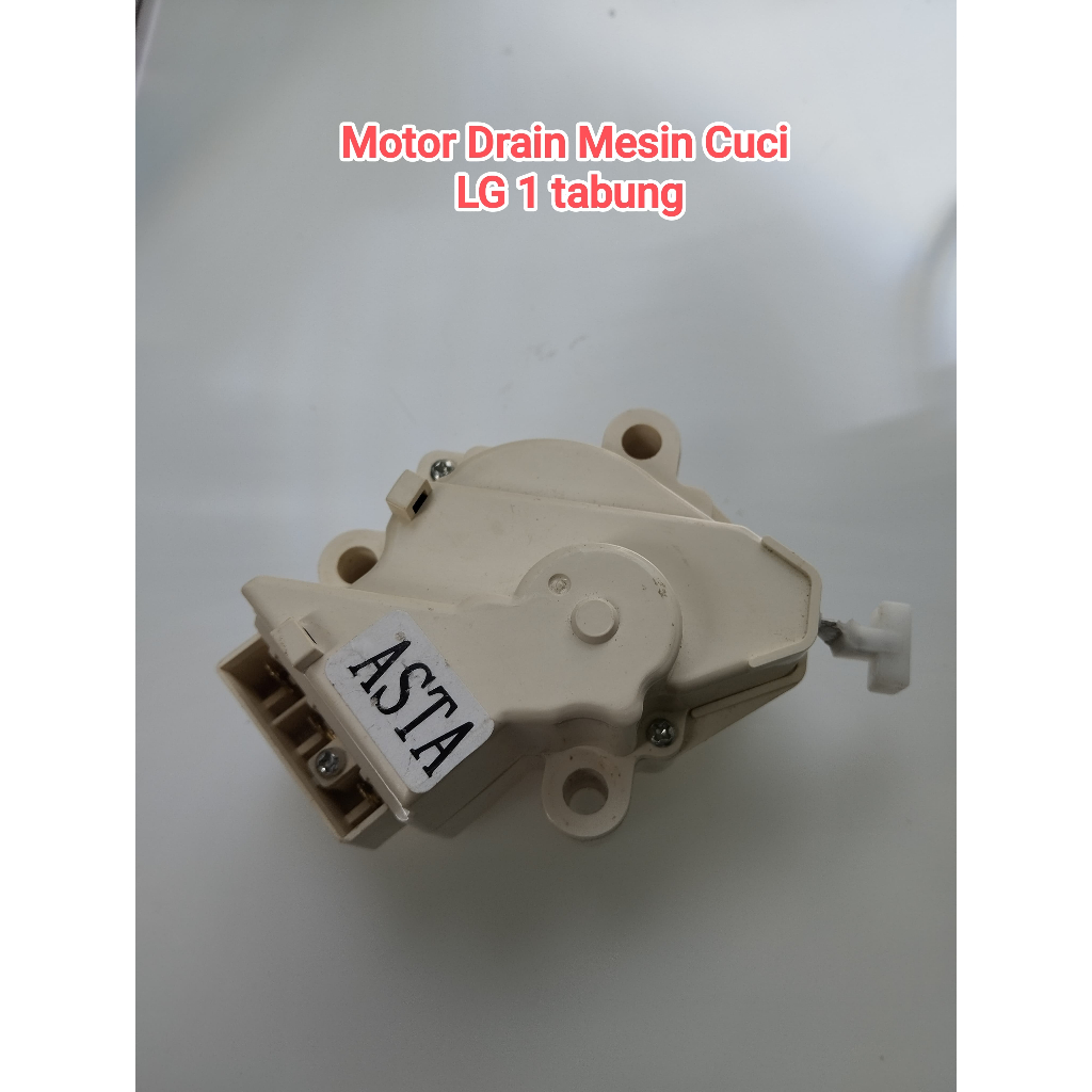 Drain Motor Mesin Cuci LG 1 Tabung Motor Drain LG Respon Switch Daichi/LG | Motor Drain LG