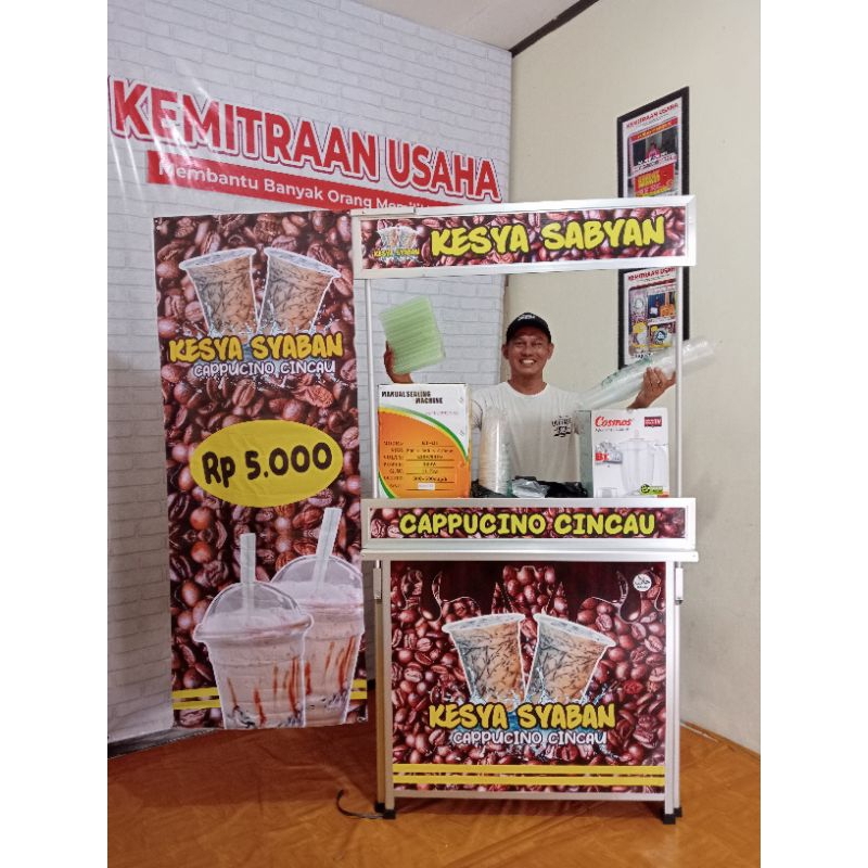 

PAKET USAHA CAPPUCINO CINCAU LENGKAP TINGGAL BERJUALAN