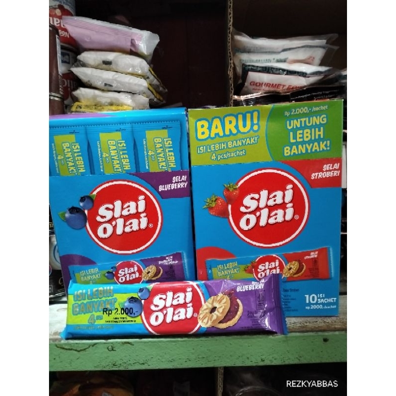 

selai olai strowberry, blueberry 32gr/pcs