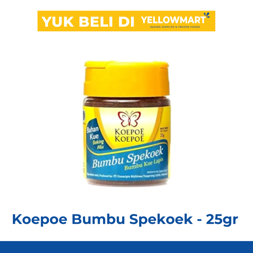 

Koepoe Koepoe Bumbu Spekoek Bumbu Kue Lapis - 25gr