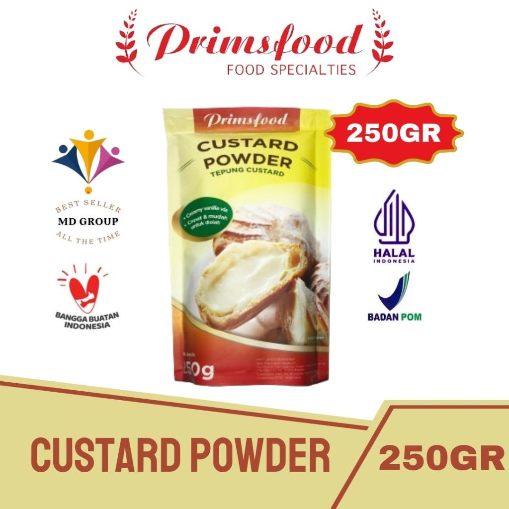 

Custard Powder Primsfood / Vla Instant Primsfood (250 gr)