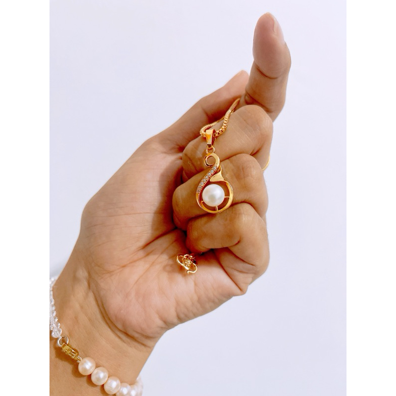 Kalung Mutiara Asli - Pearl Necklace - Kalung Kebaya