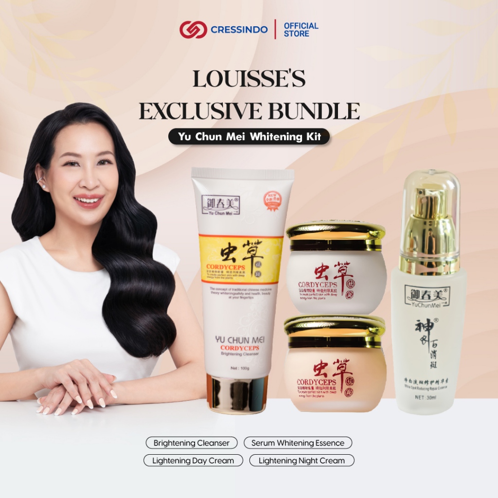 [LOUISSE'S EXCLUSIVE BUNDLE] YU CHUN MEI Cordyceps Whitening Kit