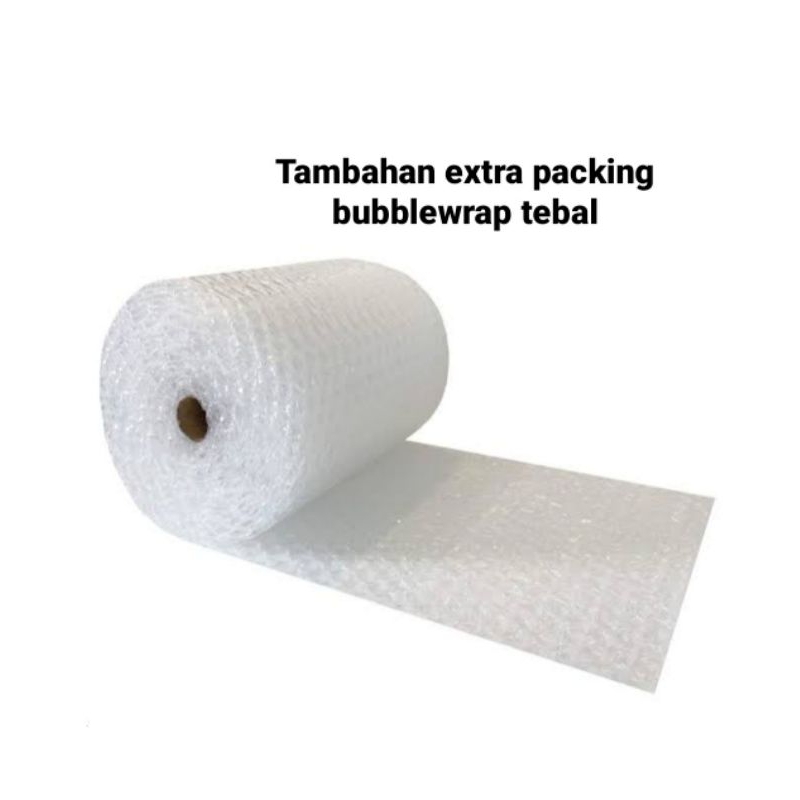 

Tambahan extra packing bubblewrap tebal