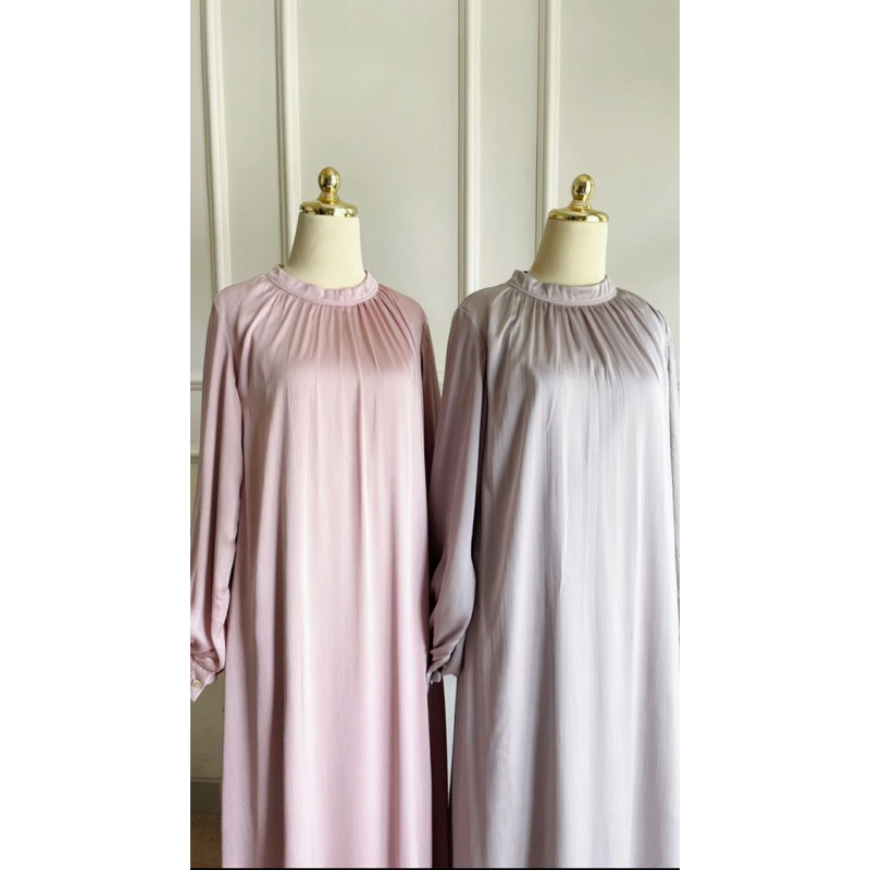 SERENADA DRESS BLUSH BY D’AMORA NURSING WEAR