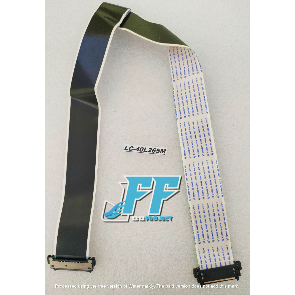 KABEL FLEXIBLE / LVDS TV SHARP. LC-40LE265M / MAINBOARD TV POWER TV TCON TV