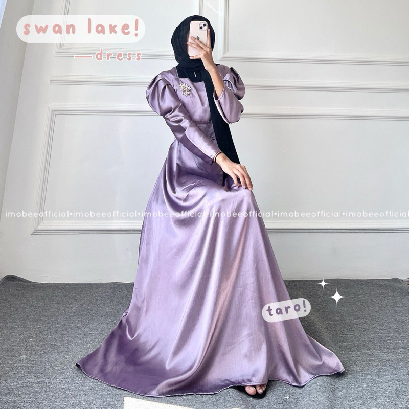 SHIMMER DRESS SATIN SILK PREMIUM CRADENZA