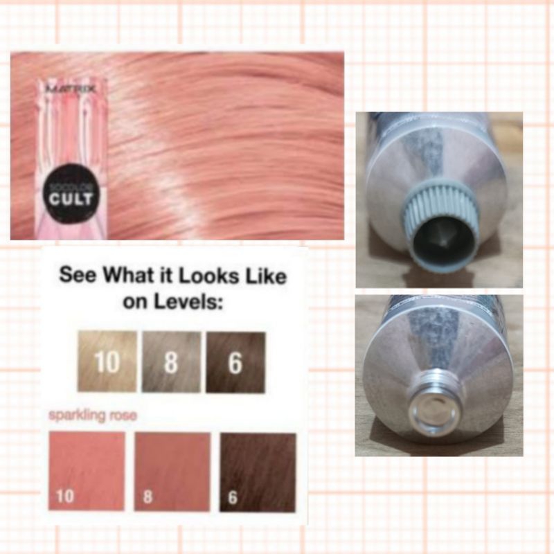 [NEW] MATRIX Socolor Cult - Sparkling Rose Hairdye/Cat Rambut