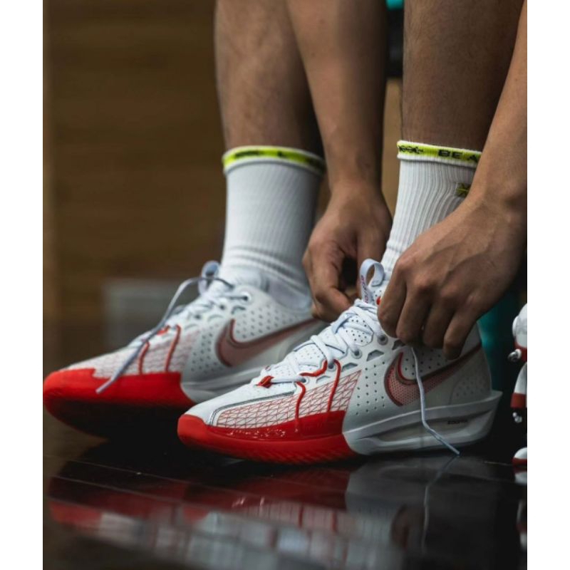 Terbaru Nike Zoom Gt Cut 3 Picante Red Original Basket Ball
