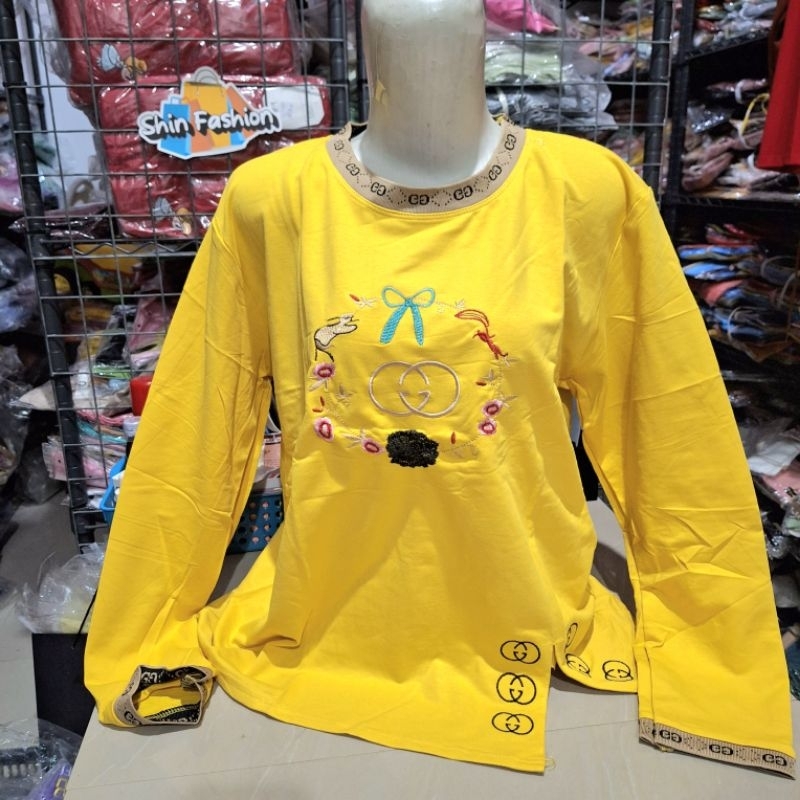 MF Kaos Lengan Panjang Import Wanita XL Part 6