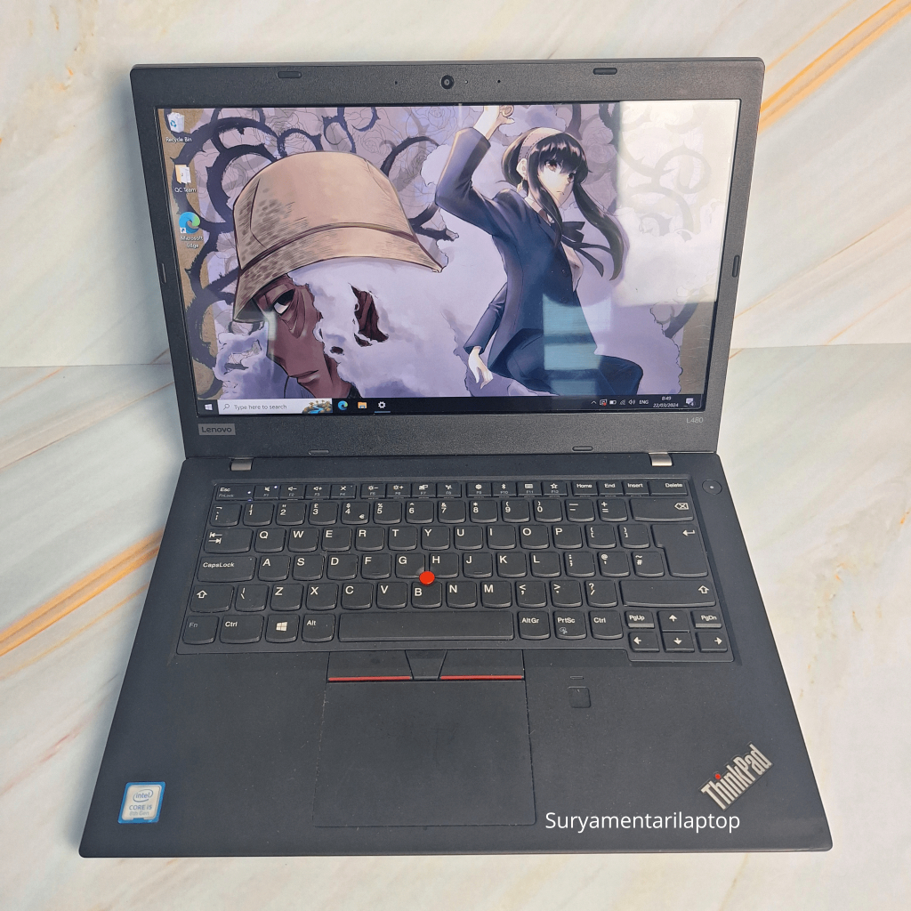 Laptop Lenovo Thinkpad L490/L480/L470/L460/L450/L440 14 Inch Core i3/i5 Gen 4/5/6/7/8 - Murah, Mulus