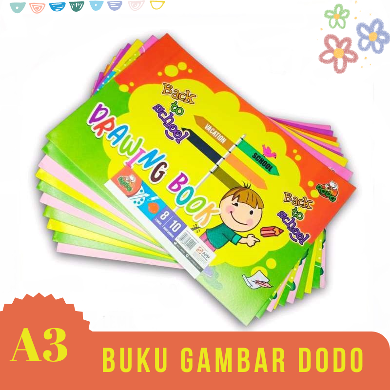 

Buku Gambar / Drawing Book DODO A3 8 lembar