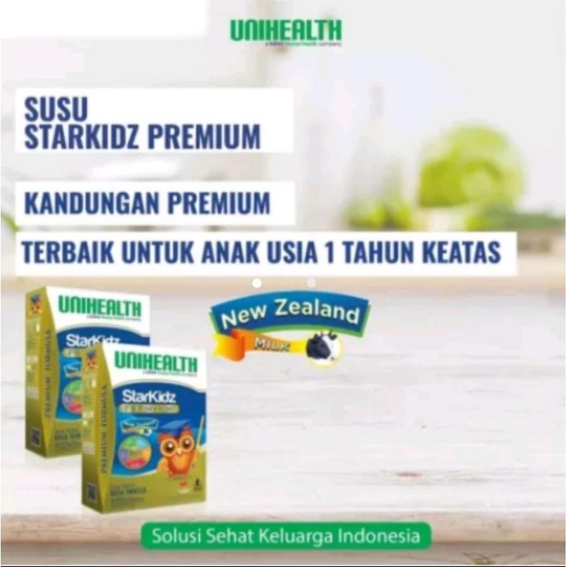 

UNIHEALTH STARKIDS PREMIUM 750g RASA VANILA