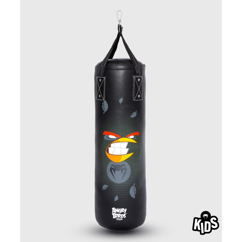 Venum Angry Birds Punching Bag - For Kids - Black/Red