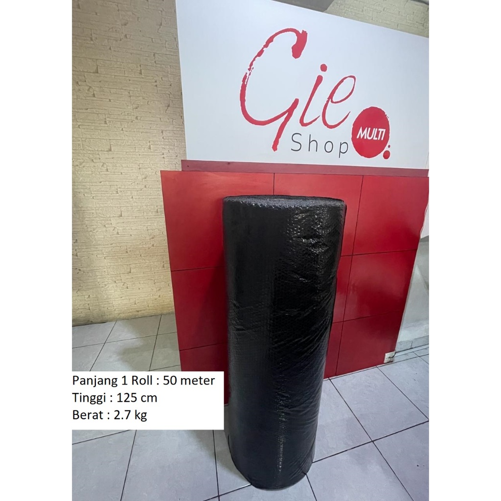 

Bubble Wrap Murah Berkualitas Hitam 1 Roll