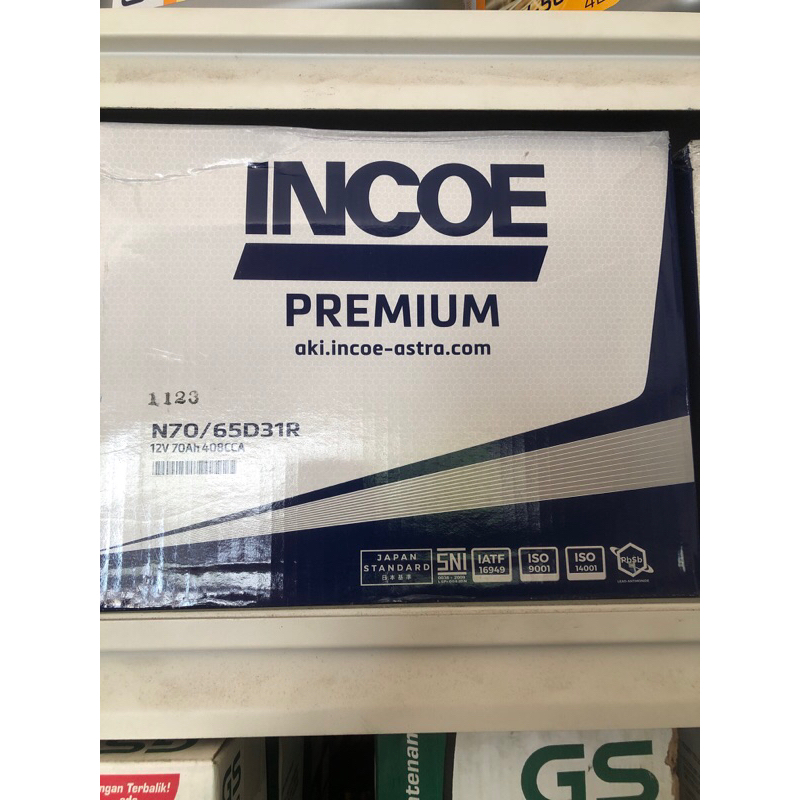 AKI MOBIL INCOE N70 PREMIUM (BASAH) Utk L300