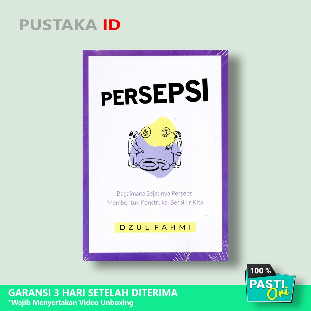 Buku Persepsi : Bagaimana Sejatinya Persepsi Membentuk Konstruksi - Original