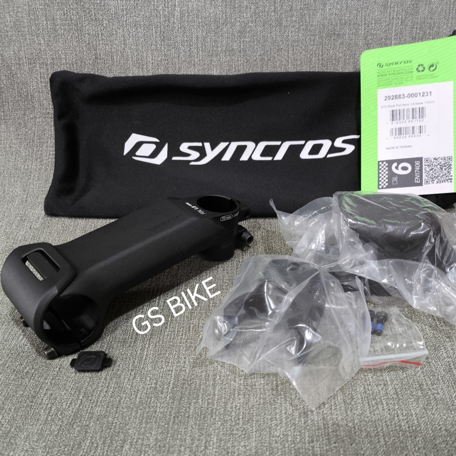 SYNCROS AERO 1.5 FOIL Stem Sepeda Roadbike Integrated Cable