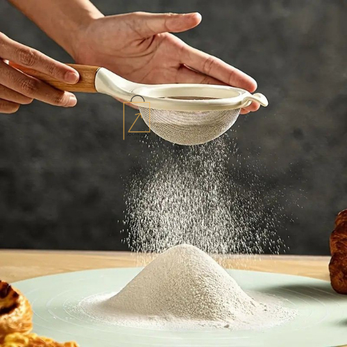 Saringan Tepung Makanan Minuman Ayakan Mesh Strainer Stainless Steel