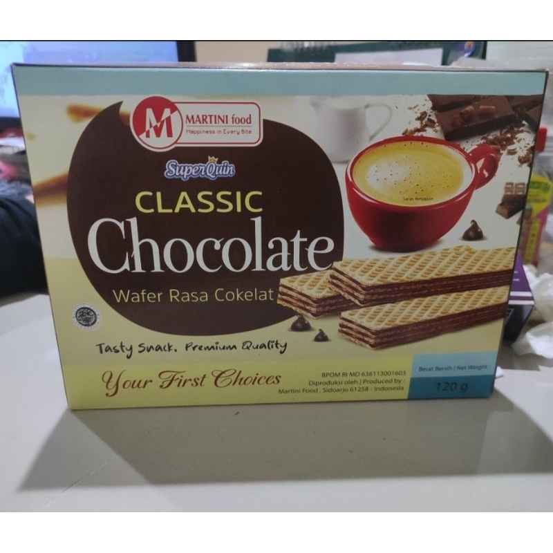 

Superquin Classic Chocolate 120g