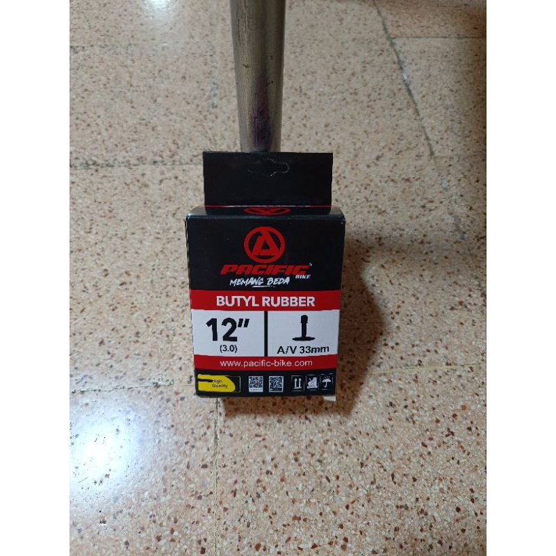 Ban Dalam Sepeda 12x3.0 Pacific - Box