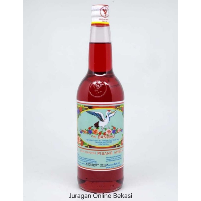 

SYRUP BANGAU RASA PISANG AMBON [620ml]