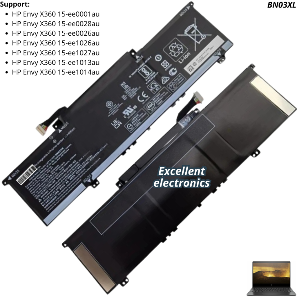 Baterai HP Envy X360 15-ee0001au, Baterai HP Envy X360 15-ee0028au, Baterai HP Envy X360 15-ee0026au