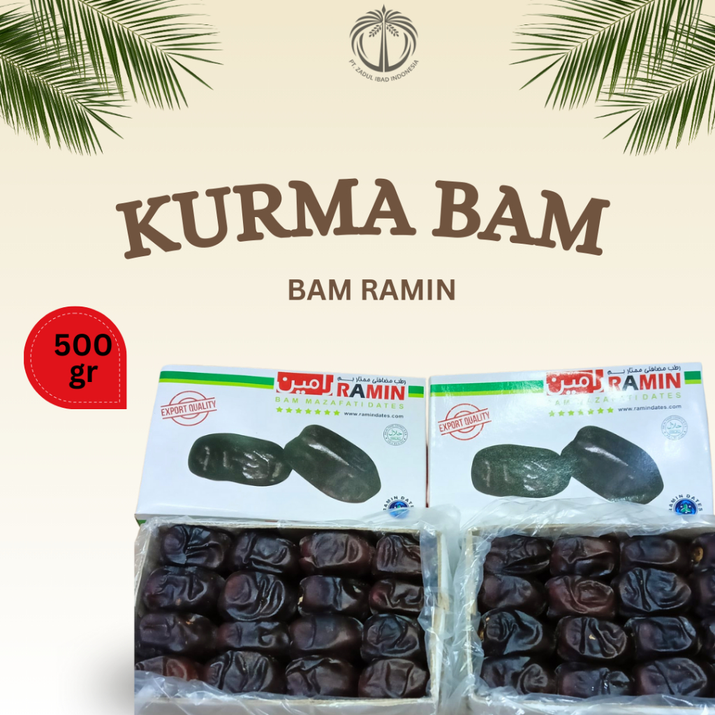 

KURMA BAM RAMIN 500GR / KURMA ANGGUR BAM / OLEH-OLEH HAJI DAN UMROH