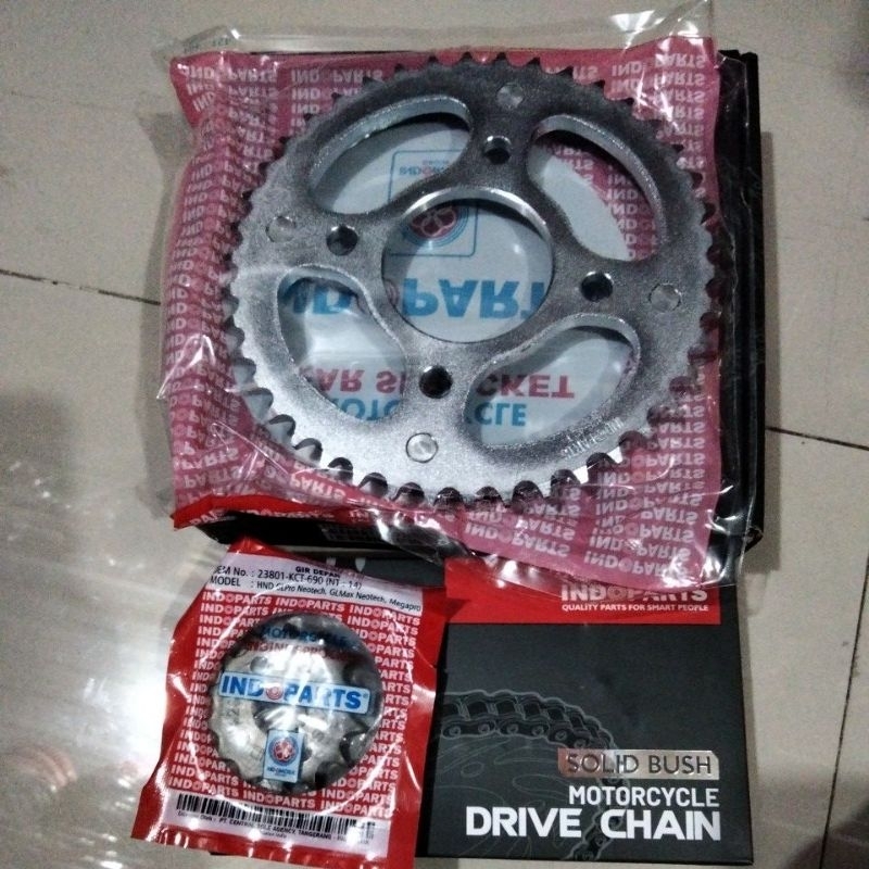 GEARSET MEGAPRO MONOSHOCK 2011 MERK INDOPARTS