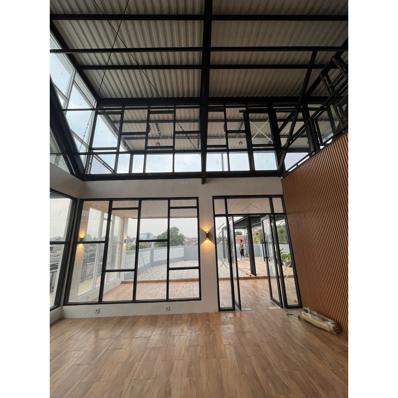 Partisi Kaca Kusen Aluminium