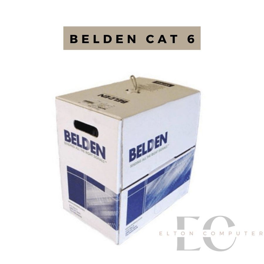 Belden Kabel UTP Cat 6 / Kabel LAN Belden UTP Cat6 Indoor / Kabel Data Cat6e / Cat 6 Belden / Kabel 